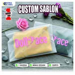 Plastik Ziplock Packaging Baju Hijab Fashion